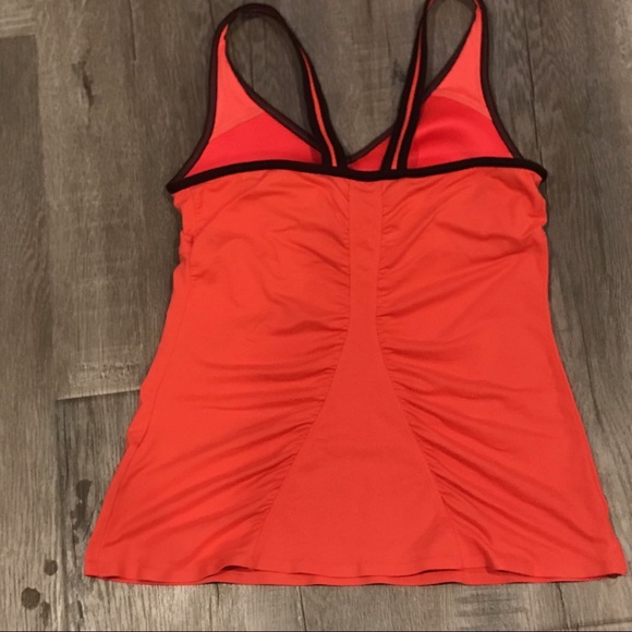 Nike Dry Fit Athletic Orange Tank Top S - Picture 6 of 7